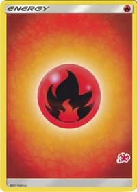 Fire Energy (#3 Charizard Stamped) - Battle Academy - Pokemon card