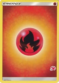 Fire Energy (#5 Charizard Stamped) - Battle Academy - Pokemon card