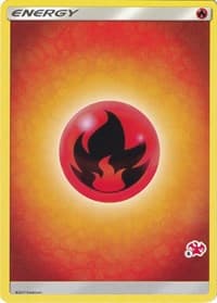 Fire Energy (#6 Charizard Stamped) - Battle Academy - Pokemon card
