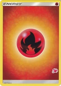 Fire Energy (#9 Charizard Stamped) - Battle Academy - Pokemon card