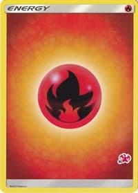 Fire Energy (#10 Charizard Stamped) - Battle Academy - Pokemon card