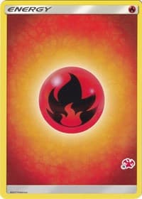 Fire Energy (#11 Charizard Stamped) - Battle Academy - Pokemon card