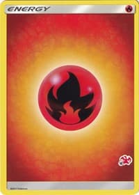 Fire Energy (#12 Charizard Stamped) - Battle Academy - Pokemon card