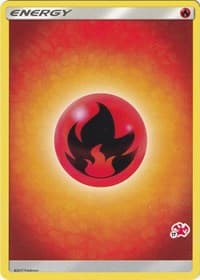 Fire Energy (#17 Charizard Stamped) - Battle Academy - Pokemon card