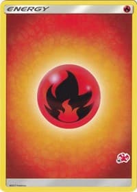 Fire Energy (#19 Charizard Stamped) - Battle Academy - Pokemon card