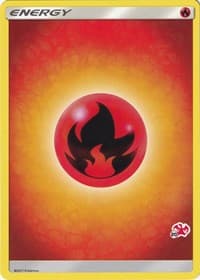 Fire Energy (#20 Charizard Stamped) - Battle Academy - Pokemon card