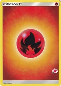 Fire Energy (#32 Charizard Stamped) - Battle Academy - Pokemon card