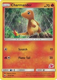 Charmander - 18/147 (#16 Charizard Stamped) - Battle Academy - Pokemon card