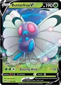 Butterfree V - SWSH03: Darkness Ablaze - Pokemon card