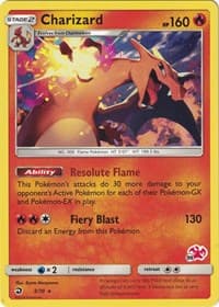 Charizard - 3/70 (#39 Charizard Stamped) - Battle Academy - Pokemon card
