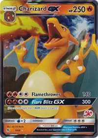 Charizard GX - 9/68 (#60 Charizard Stamped) - Battle Academy - Pokemon card
