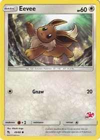 Eevee - 49/68 (#26 Charizard Stamped) - Battle Academy - Pokemon card