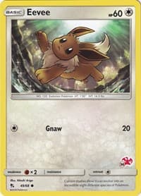Eevee - 49/68 (#36 Charizard Stamped) - Battle Academy - Pokemon card