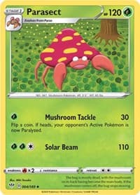 Parasect - SWSH03: Darkness Ablaze - Pokemon card