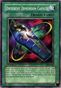Different Dimension Capsule - Pharaonic Guardian - YuGiOh card