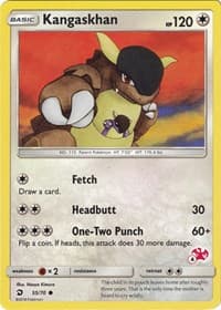 Kangaskhan - 55/70 (#4 Charizard Stamped) - Battle Academy - Pokemon card