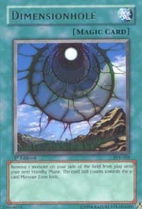 Dimensionhole - Pharaoh's Servant - YuGiOh card