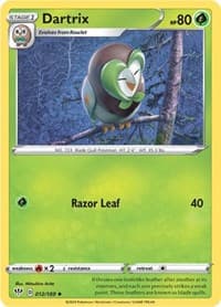 Dartrix - SWSH03: Darkness Ablaze - Pokemon card
