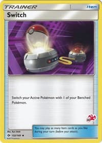 Switch - 132/149 (#40 Charizard Stamped) - Battle Academy - Pokemon card