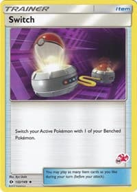Switch - 132/149 (#58 Charizard Stamped) - Battle Academy - Pokemon card