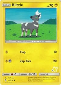 Blitzle - 81/214 (#1 Pikachu Stamped) - Battle Academy - Pokemon card