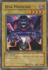 Disk Magician - Metal Raiders - YuGiOh card