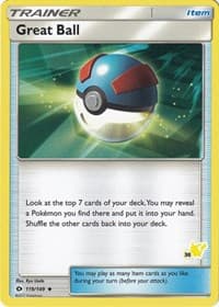 Great Ball - 119/149 (#38 Pikachu Stamped) - Battle Academy - Pokemon card