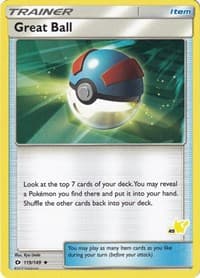 Great Ball - 119/149 (#49 Pikachu Stamped) - Battle Academy - Pokemon card