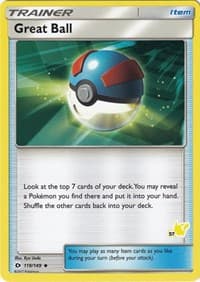 Great Ball - 119/149 (#57 Pikachu Stamped) - Battle Academy - Pokemon card