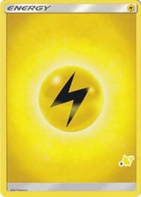 Lightning Energy (#9 Pikachu Stamped) - Battle Academy - Pokemon card