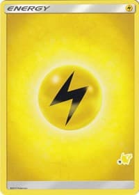 Lightning Energy (#11 Pikachu Stamped) - Battle Academy - Pokemon card