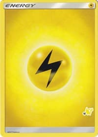 Lightning Energy (#12 Pikachu Stamped) - Battle Academy - Pokemon card