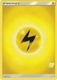 Lightning Energy (#17 Pikachu Stamped) - Battle Academy - Pokemon card