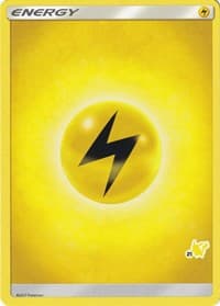 Lightning Energy (#21 Pikachu Stamped) - Battle Academy - Pokemon card