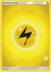Lightning Energy (#31 Pikachu Stamped) - Battle Academy - Pokemon card