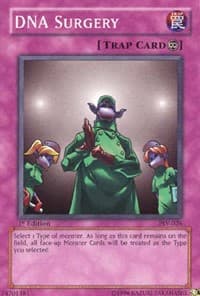 DNA Surgery - Pharaoh's Servant - YuGiOh card