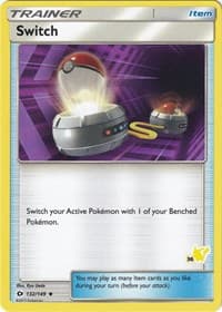 Switch - 132/149 (#36 Pikachu Stamped) - Battle Academy - Pokemon card