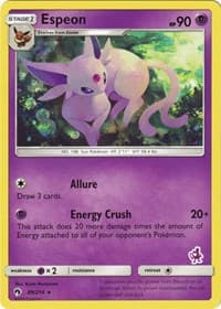 Espeon - 89/214 (Mewtwo Stamped) - Battle Academy - Pokemon card