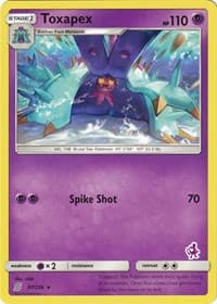 Toxapex - 97/236 (Mewtwo Stamped) - Battle Academy - Pokemon card