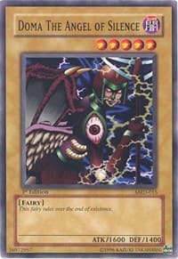 Doma The Angel of Silence - Metal Raiders - YuGiOh card