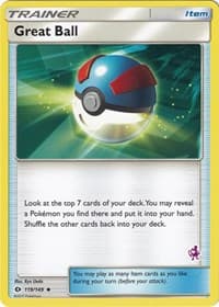 Great Ball - 119/149 (Mewtwo Stamped) - Battle Academy - Pokemon card