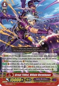 Great Titlist, Villain Verminous - V-SS05: Premium Collection 2020 - Cardfight Vanguard card