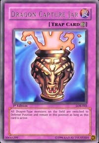 Dragon Capture Jar - The Legend of Blue Eyes White Dragon - YuGiOh card