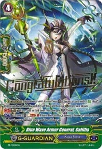 Blue Wave Armor General, Galfilia - Promo Cards - Cardfight Vanguard card