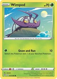 Wimpod - SWSH03: Darkness Ablaze - Pokemon card