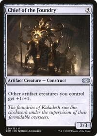Chief of the Foundry - Double Masters - Magic: The Gathering card