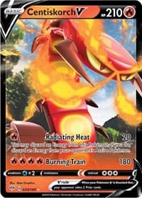 Centiskorch V - SWSH03: Darkness Ablaze - Pokemon card