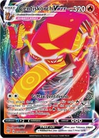 Centiskorch VMAX - SWSH03: Darkness Ablaze - Pokemon card