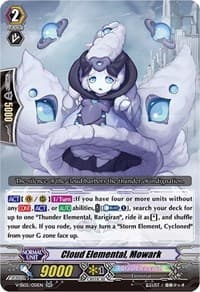 Cloud Elemental, Mowark - V-SS05: Premium Collection 2020 - Cardfight Vanguard card