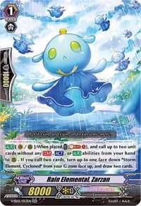 Rain Elemental, Zarzan - V-SS05: Premium Collection 2020 - Cardfight Vanguard card